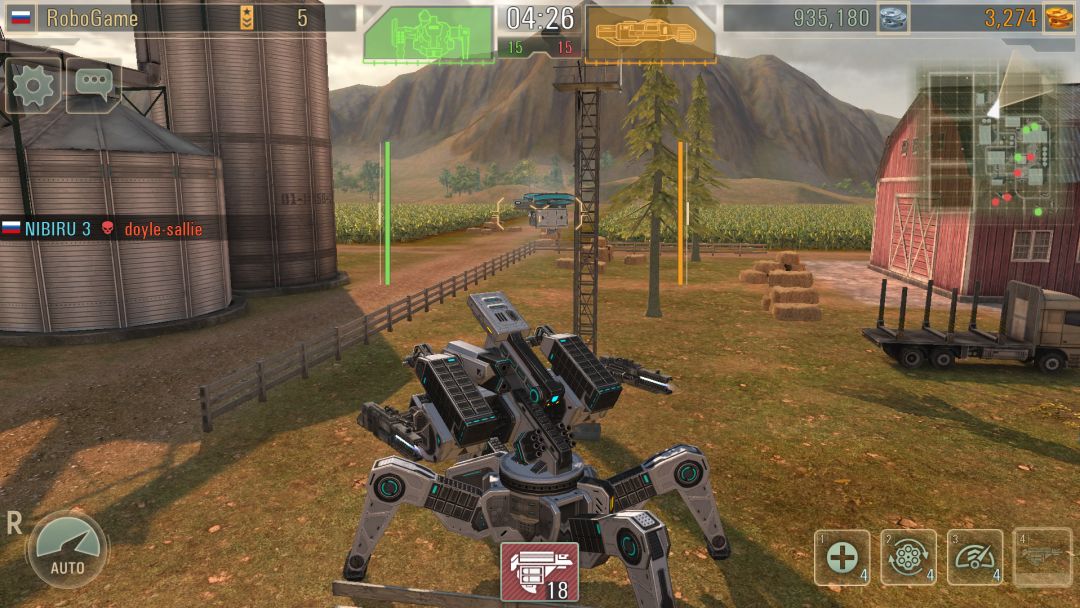 战争机器人世界 《Warfare Robots Online》游戏截图