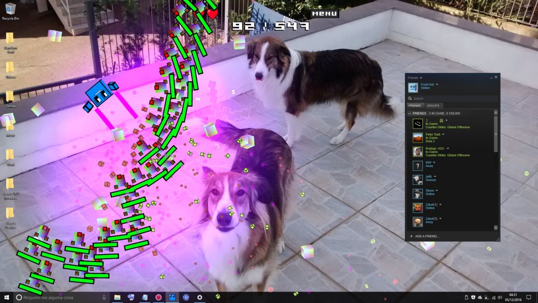 CPU Invaders游戏截图