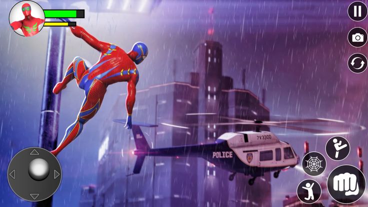 Super Rope Hero - Spider Games游戏截图