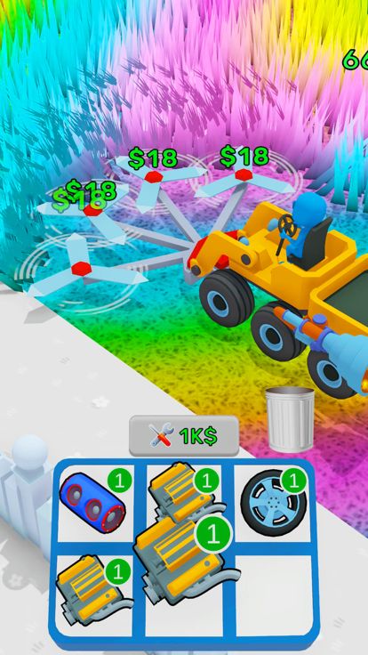 Lawn Mower Merge游戏截图