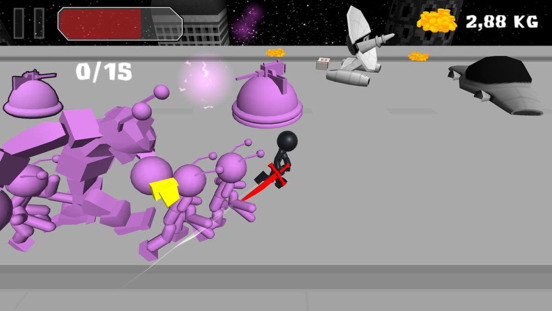 Stickman Killing Zombie游戏截图
