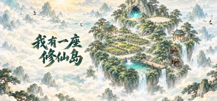 我有一座修仙岛 封面