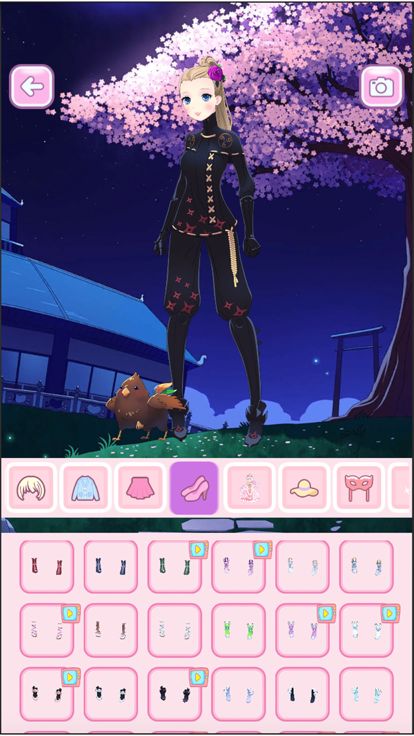 Anime Dress Up Games For Girls游戏截图