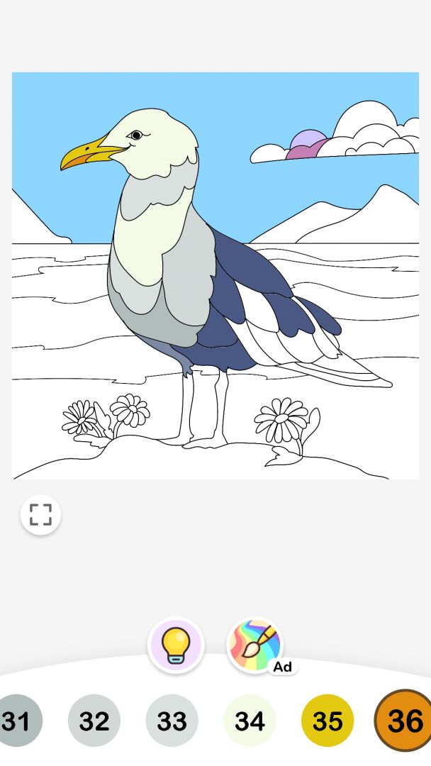 梦幻涂色游戏截图