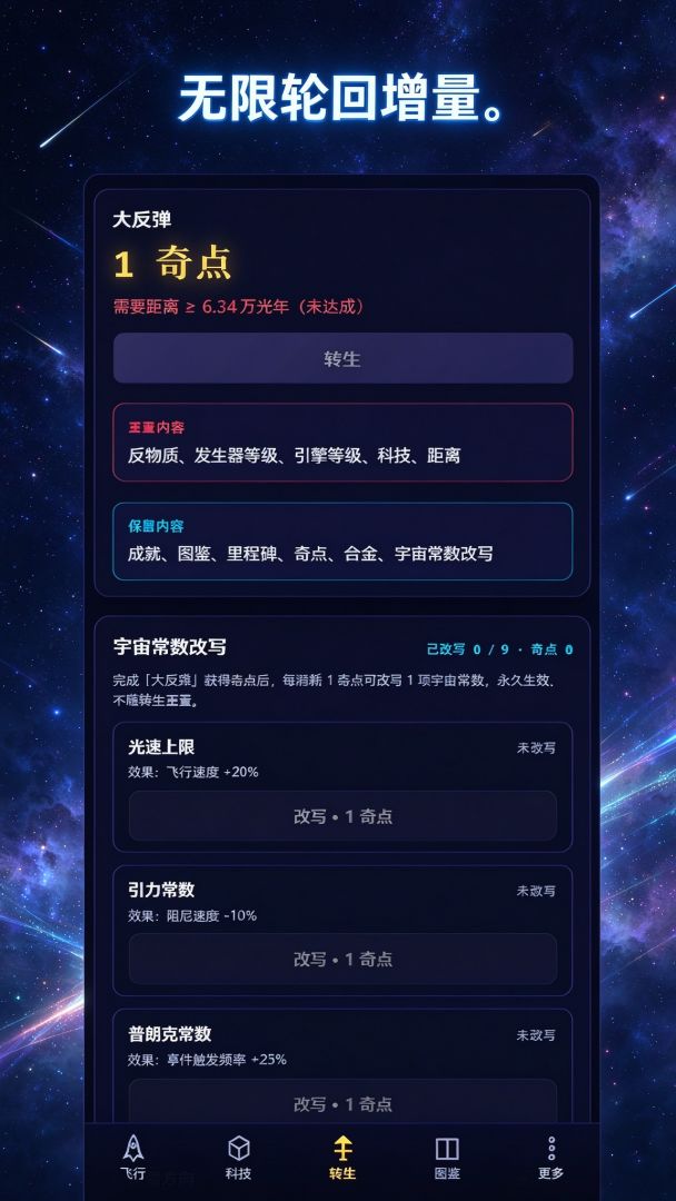 增量从地球飞到宇宙边缘游戏截图