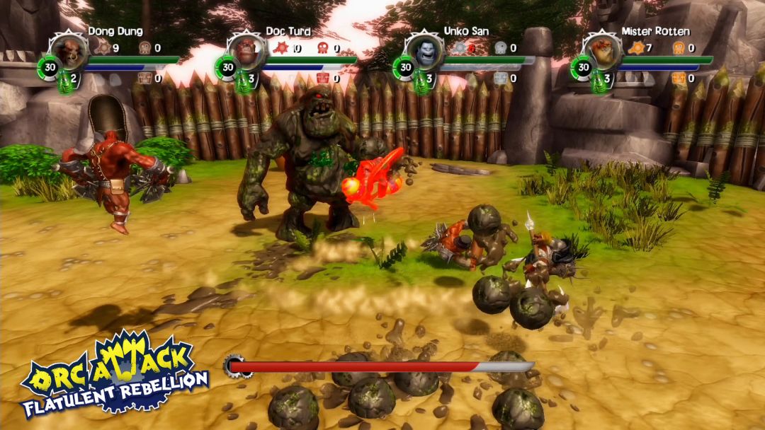 Orc Attack: Flatulent Rebellion游戏截图