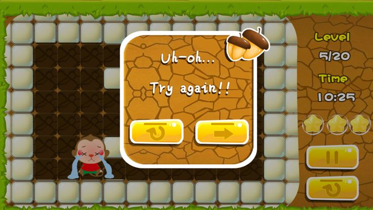 猴子数数吃香蕉-益智智力关卡游戏游戏截图