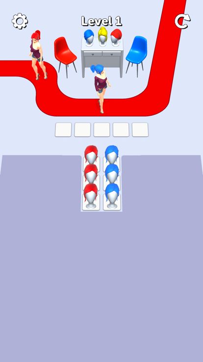 Wig Selection游戏截图