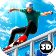 真正触摸研磨溜冰比赛3Dicon