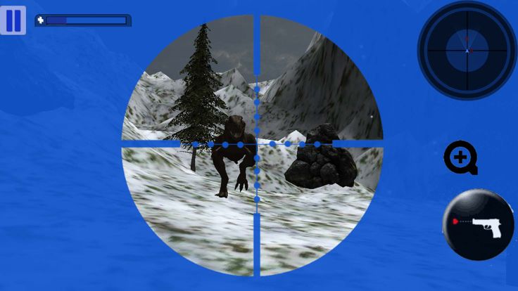 Dino Hunting Sniper 3D游戏截图