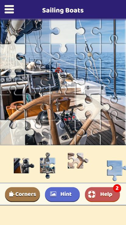 Sailing Boats Puzzle游戏截图