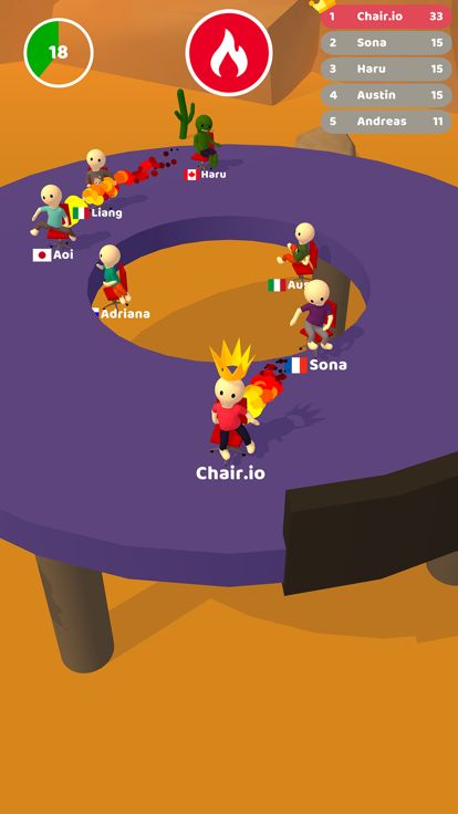 Chair.io: Office Chair Battle游戏截图