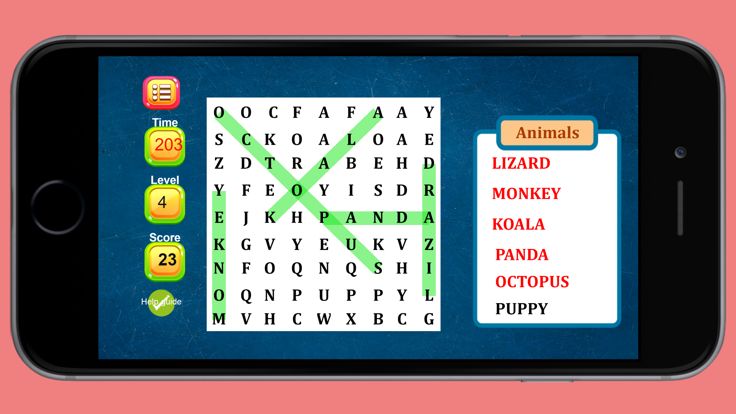 Word Search Puzzle Swipe游戏截图