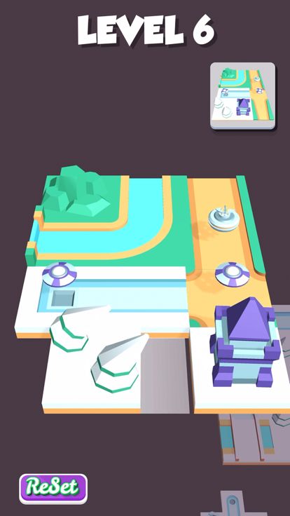 Slide Puzzle 3D游戏截图