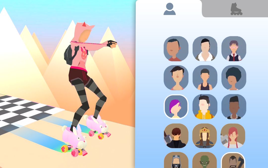 我轮滑贼溜！游戏截图