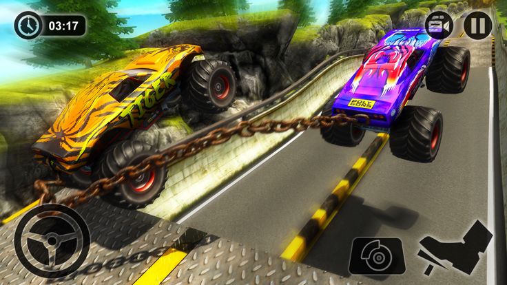 Chained Monster Truck Racing游戏截图