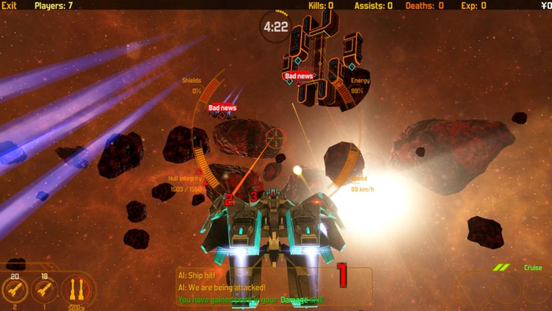 Space Merchants: Arena游戏截图