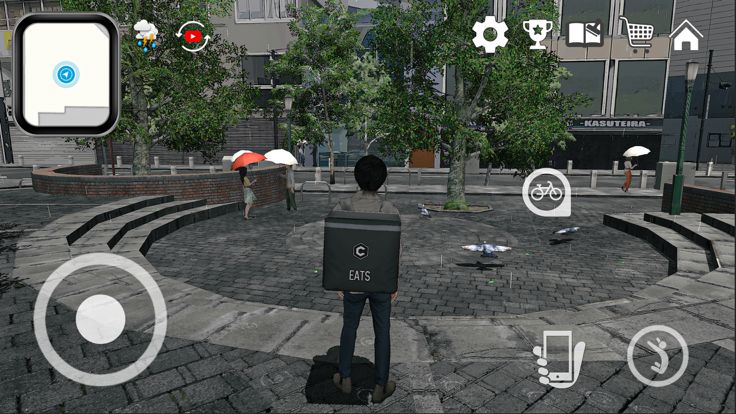 大阪外卖员模拟器-日本虚拟旅游 3D游戏截图