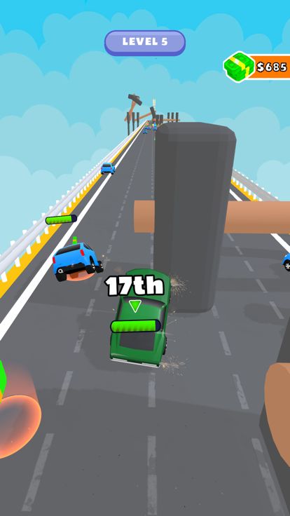 Crash Race 3D!游戏截图