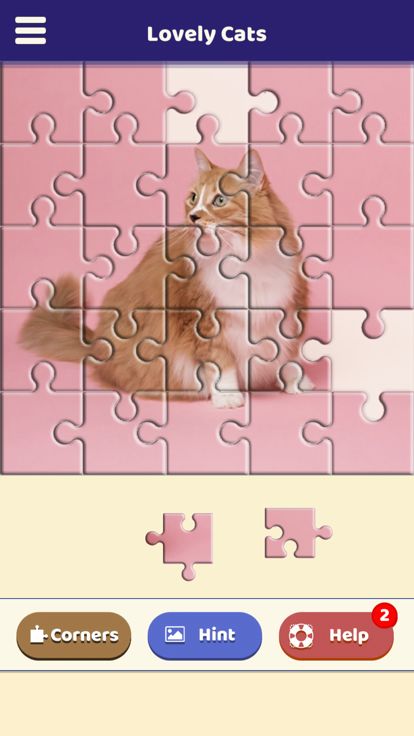 Lovely Cats Puzzle游戏截图