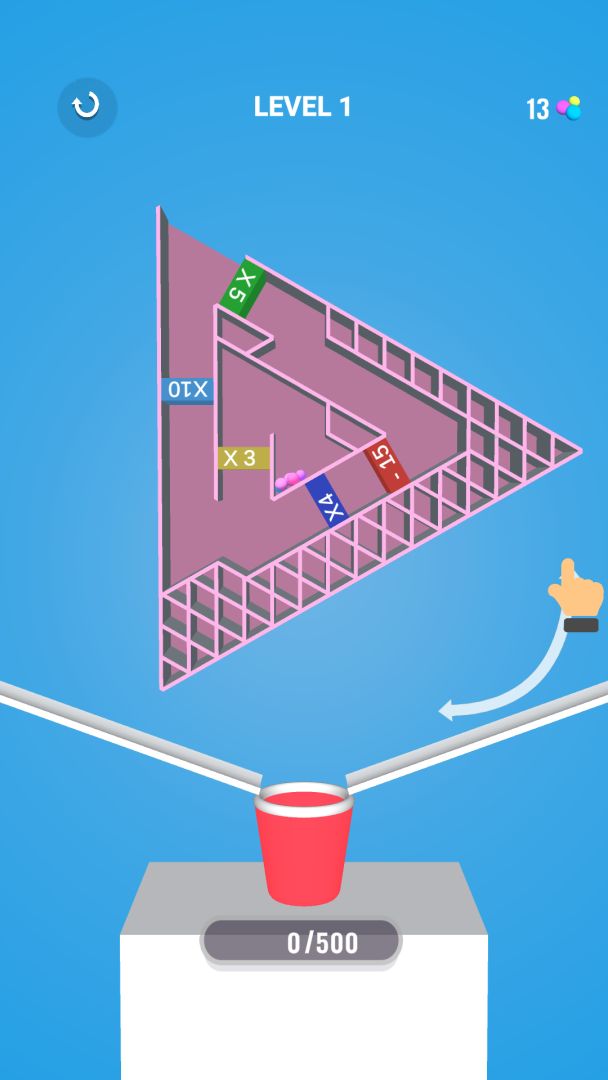 球球闯迷宫游戏截图