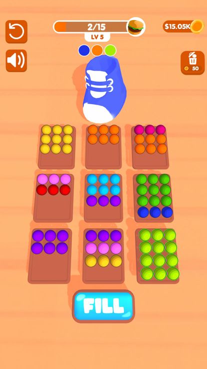 Paint Sort游戏截图