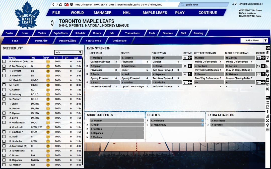 Franchise Hockey Manager 5游戏截图