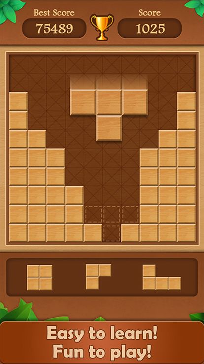 Wood Block Puzzle Game 2022游戏截图