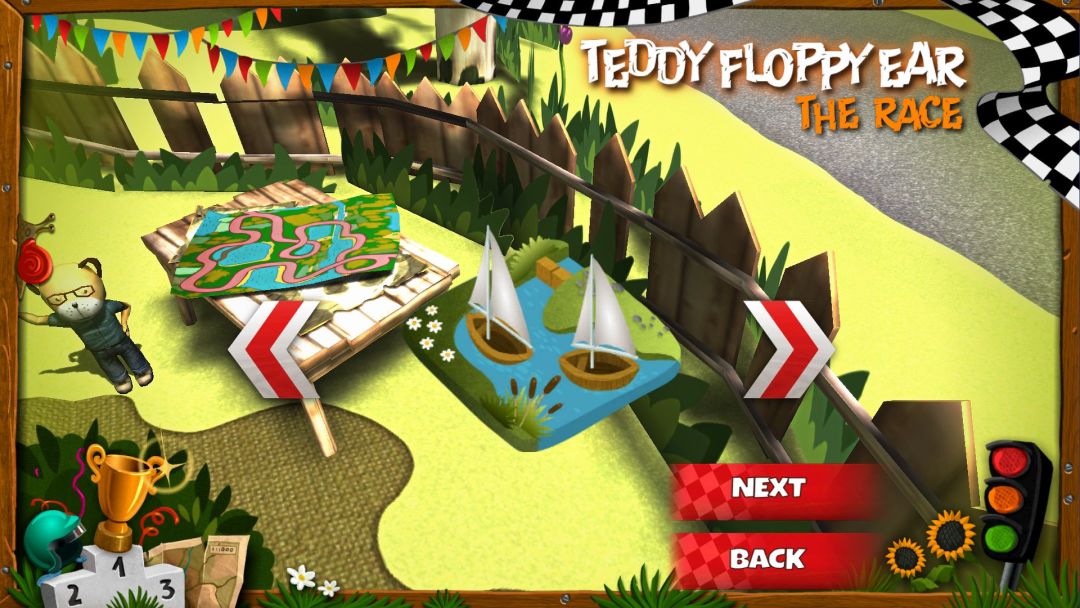 Teddy Floppy Ear - The Race游戏截图