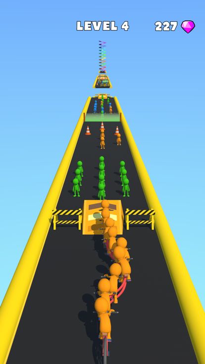 Color Stack Bike游戏截图