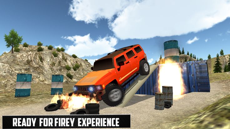 Offraod悍马吉普GT赛车特技游戏截图