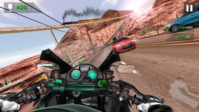 Moto Rider In Traffic游戏截图