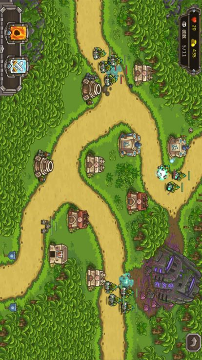 皇家守卫军保卫领土塔防游戏游戏截图