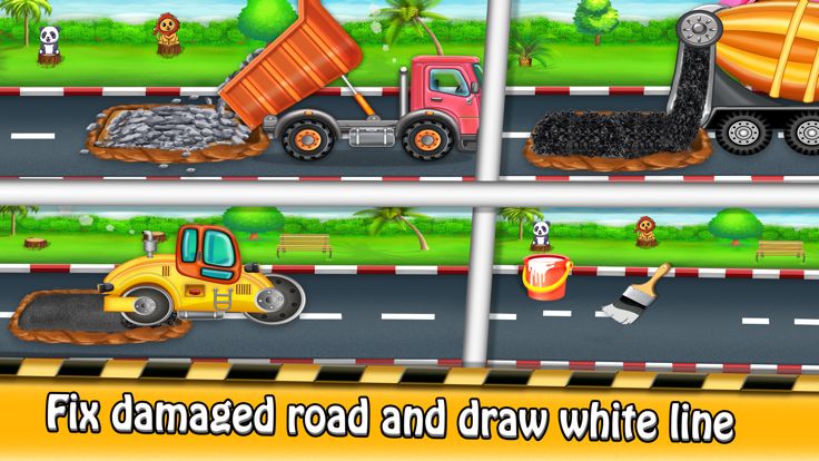 Road Construction - baby Games游戏截图