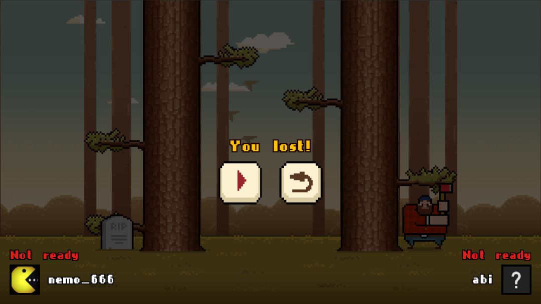 Timberman游戏截图