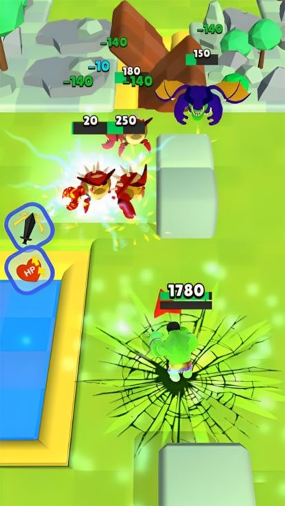 Idle Macho Superhero Clash War游戏截图