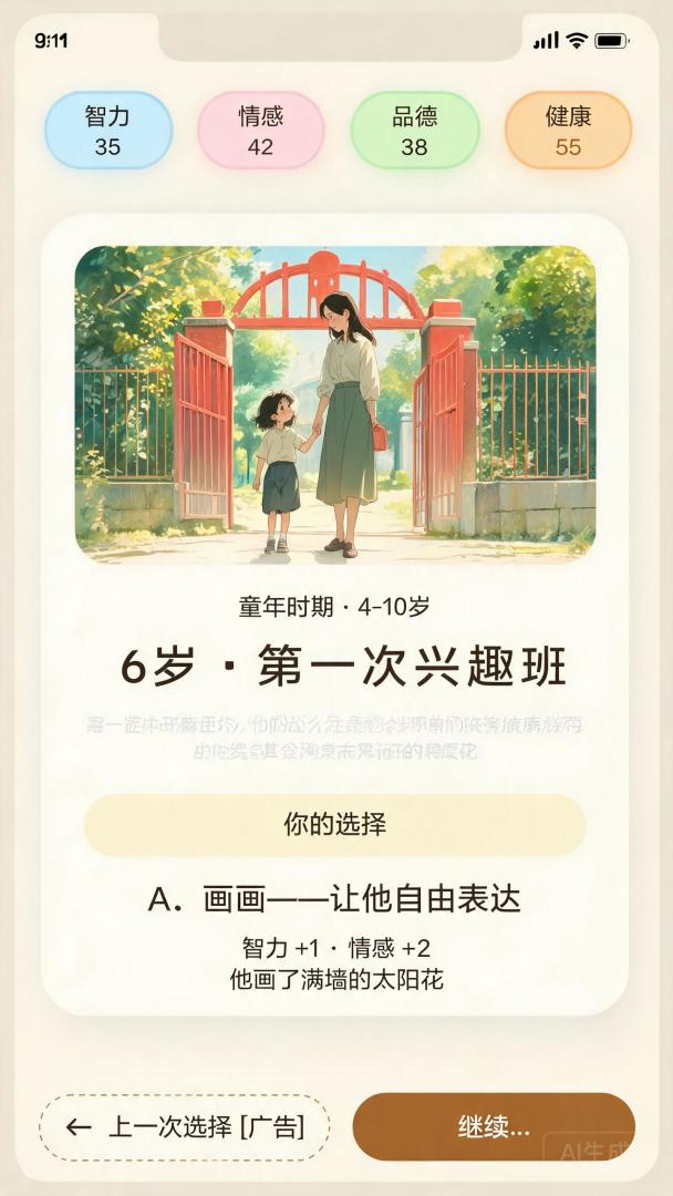 云之家庭 · 育儿人生游戏截图