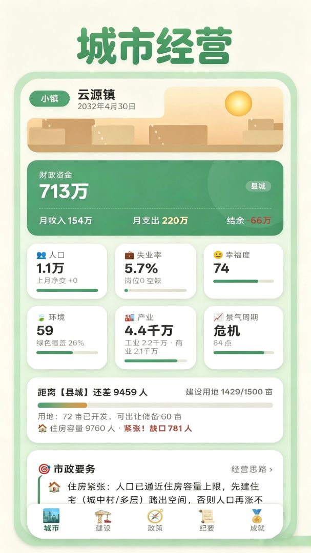 打造国际都市游戏截图
