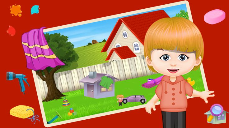 艾尔莎洗车及维修店游戏截图