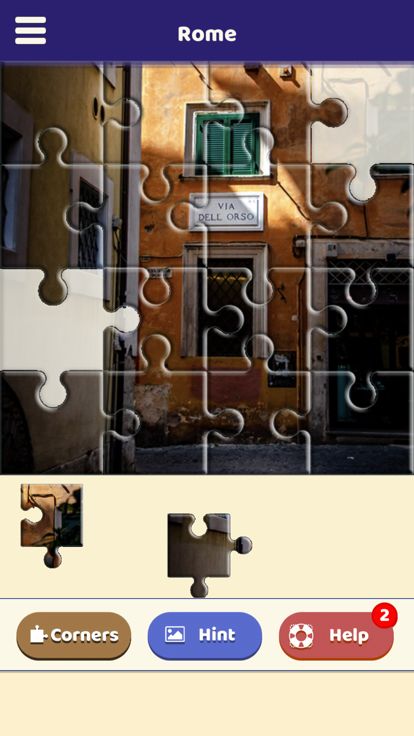 Rome Sightseeing Puzzle游戏截图
