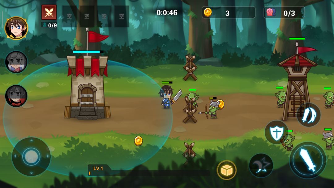 冒险与战争游戏截图