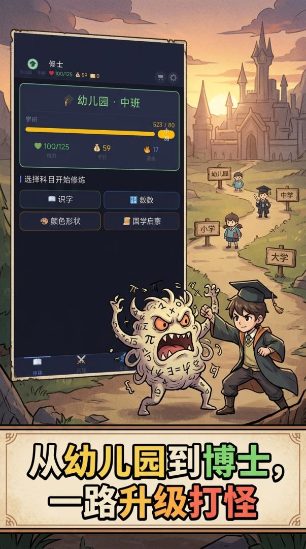 重生之我在异世上学修炼游戏截图