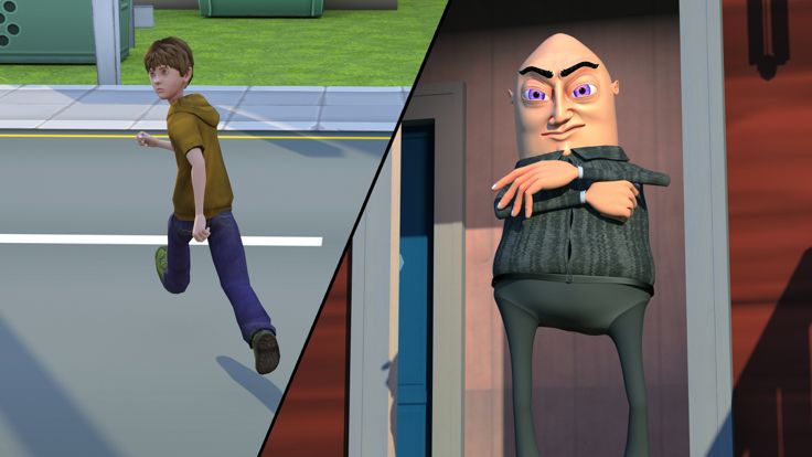 Crazy Spooky Neighbor Spy Game游戏截图