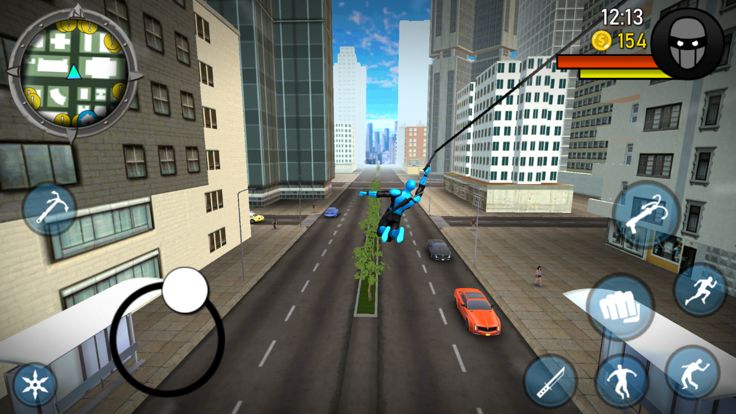 Blue Ninja : Superhero Game游戏截图