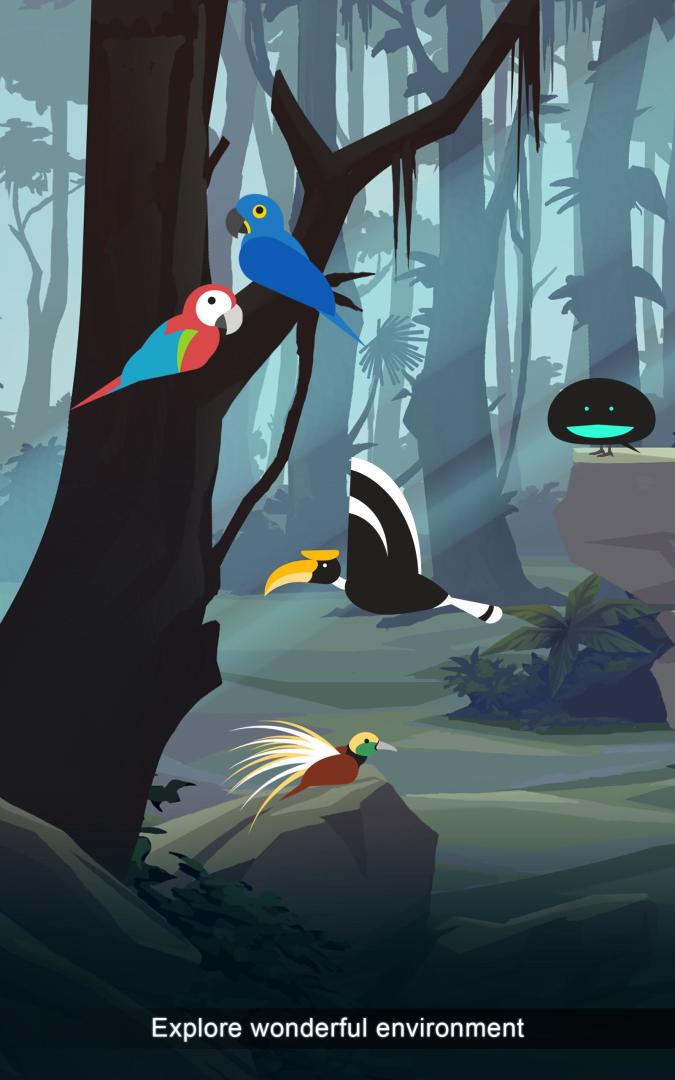 Birdstopia - Idle Bird Clicker Oasis游戏截图