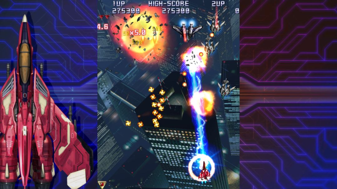 Raiden IV x MIKADO remix游戏截图