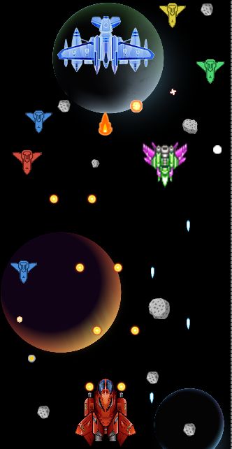 太空战机游戏截图