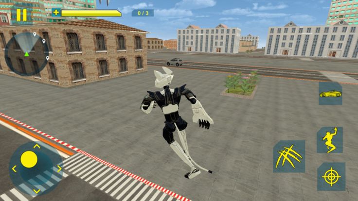 Cat Robot Transform Car游戏截图