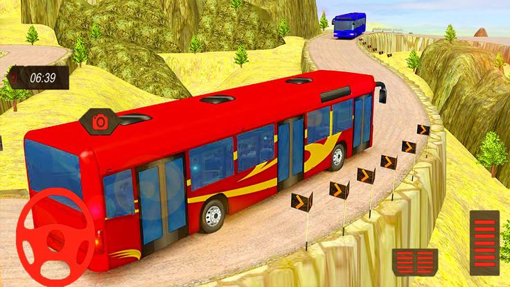 山 游客 公共汽车 司机游戏截图