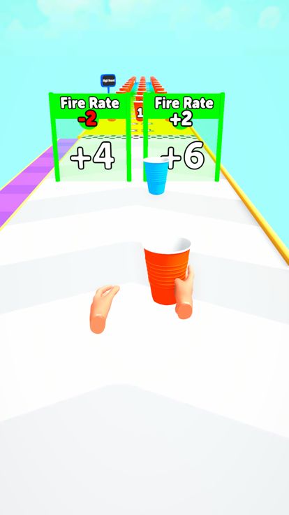 Cup Tower Run游戏截图